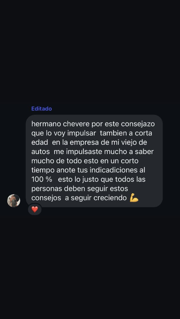 Testimonio de un alumno