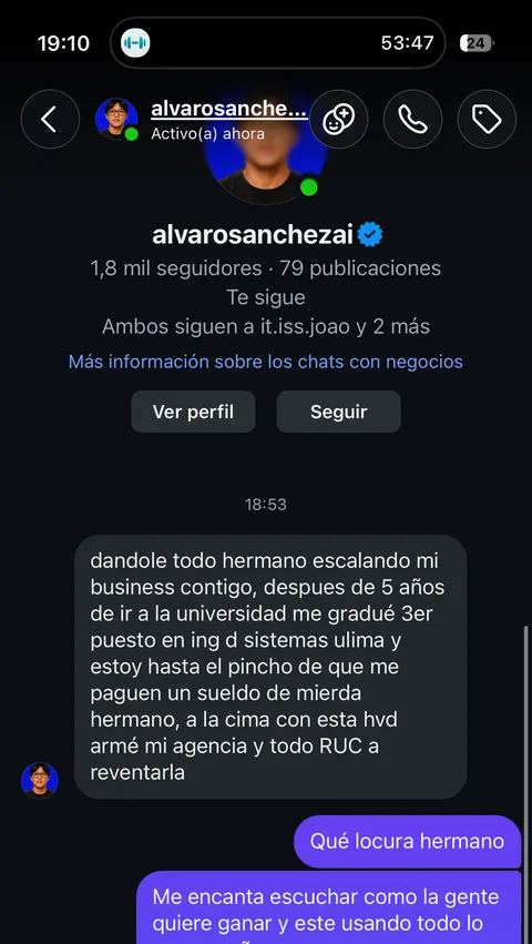 Captura real de un alumno. Toca para verla grande.