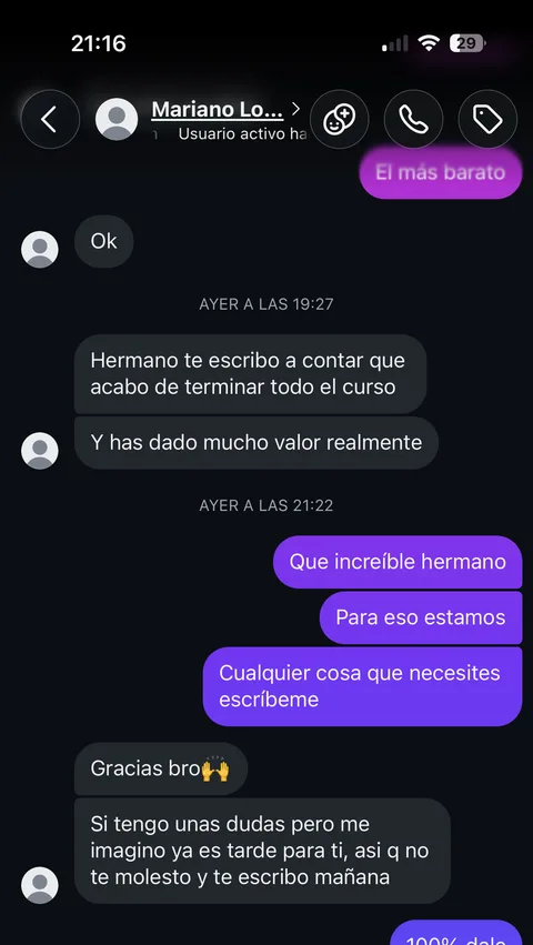 Captura real de un alumno. Toca para verla grande.