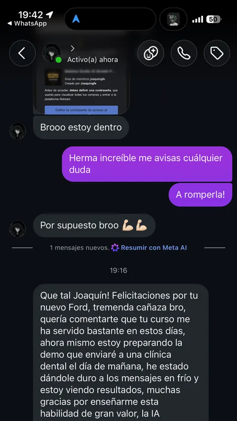 Captura real de un alumno. Toca para verla grande.