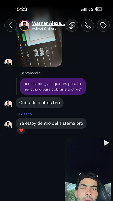 Captura real de un alumno. Toca para verla grande.
