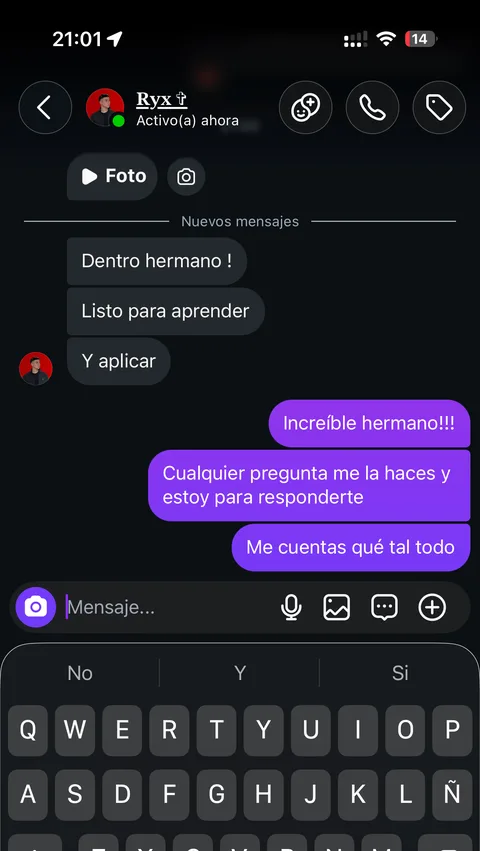 Captura real de un alumno. Toca para verla grande.