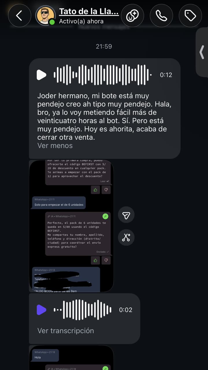 Testimonio de un alumno