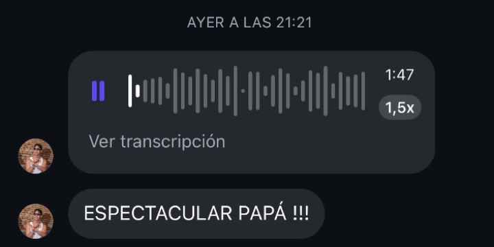 Testimonio de un alumno